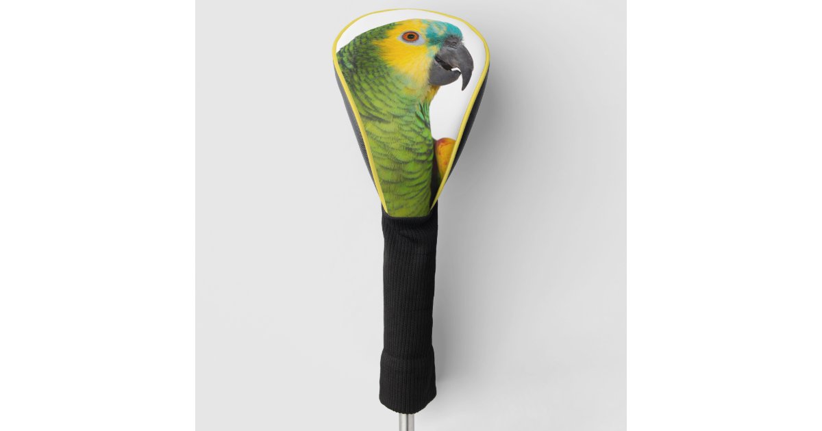 Amazon Parrot Golf Head Cover Zazzle