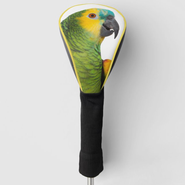 Amazon Parrot Golf Head Cover (Front)