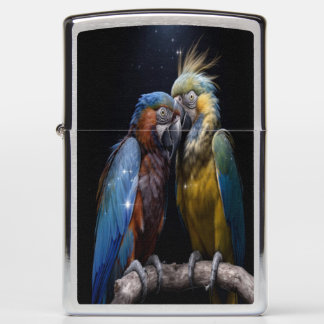 Amazon Parrots Zippo Lighter