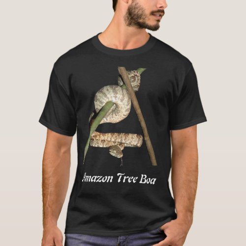 Amazon Tree Boa Basic Dark T_Shirt