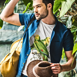 Amazona Parrots - vintage birds T-Shirt