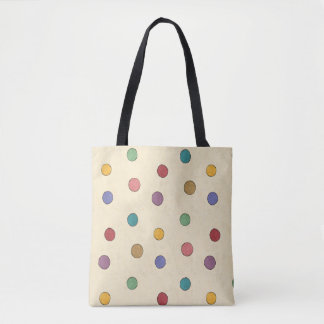 Amazonas dots tote bag