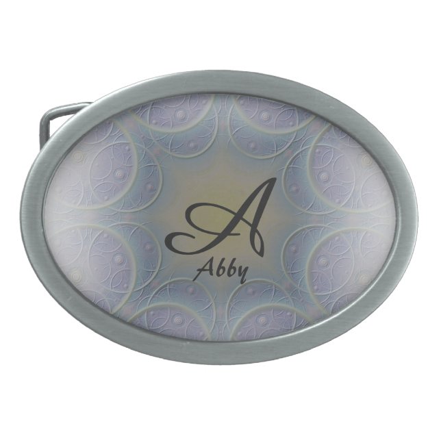 Amazone A Font Belt Buckle (Front)