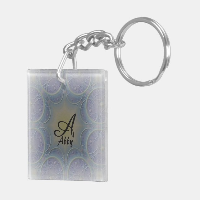 Amazone A Font Keychain (Back Right)