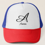 Amazone A Font Trucker Hat