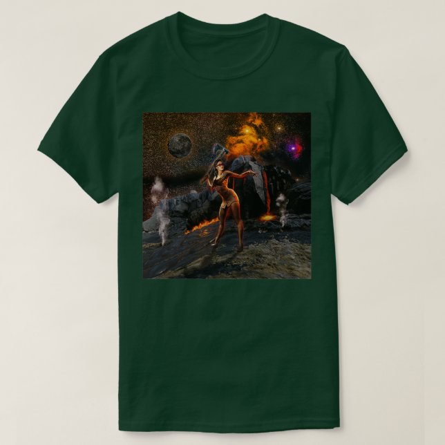 Amazonian Heat T-Shirt (Design Front)