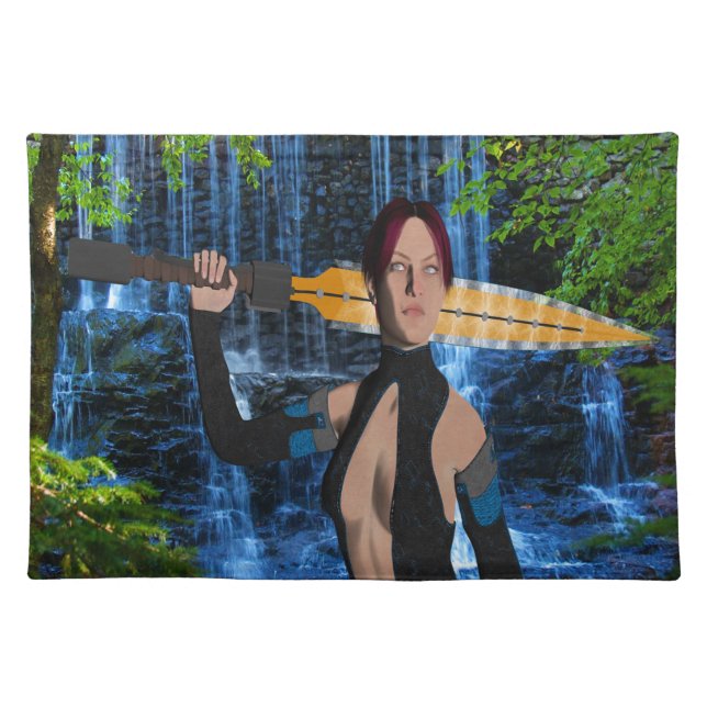 Amazonian Woman Placemat (Front)