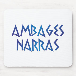 ambages narras you speak Latin in puzzles Mouse Pad