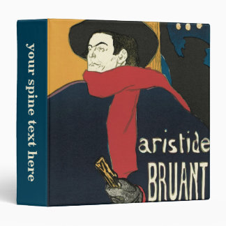Ambassadeurs, Artistide Bruant by Toulouse Lautrec Binder