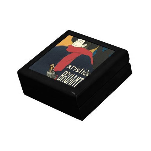 Ambassadeurs Artistide Bruant by Toulouse Lautrec Gift Box