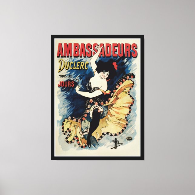 Ambassadeurs Canvas Print (Front)