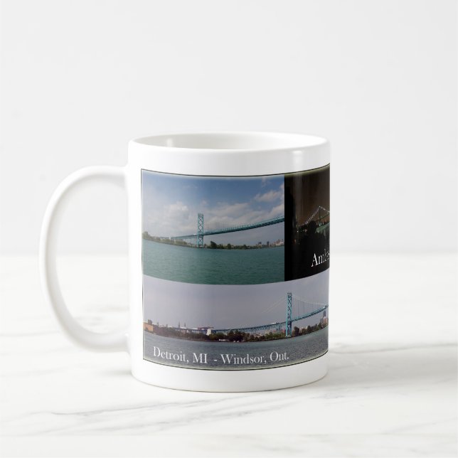 Ambassador Bridge 4 picture mug (Left)