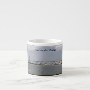 Ambassador Bridge espresso mug