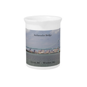 Ambassador Bridge pitcher