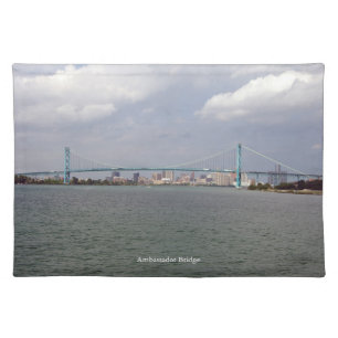 Ambassador Bridge placemat