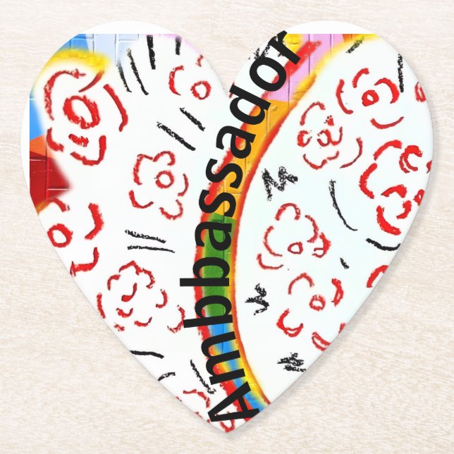 Ambassador Cutting Board Paper Coaster (Front)