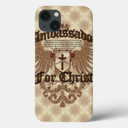 Ambassador For Christ, Corinthians Bible Verse iPhone 13 Case