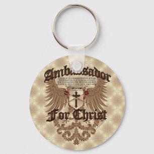 Ambassador For Christ, Corinthians Bible Verse Keychain
