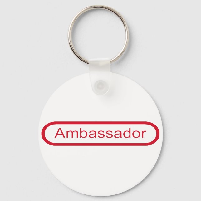 Ambassador Keychain (Front)