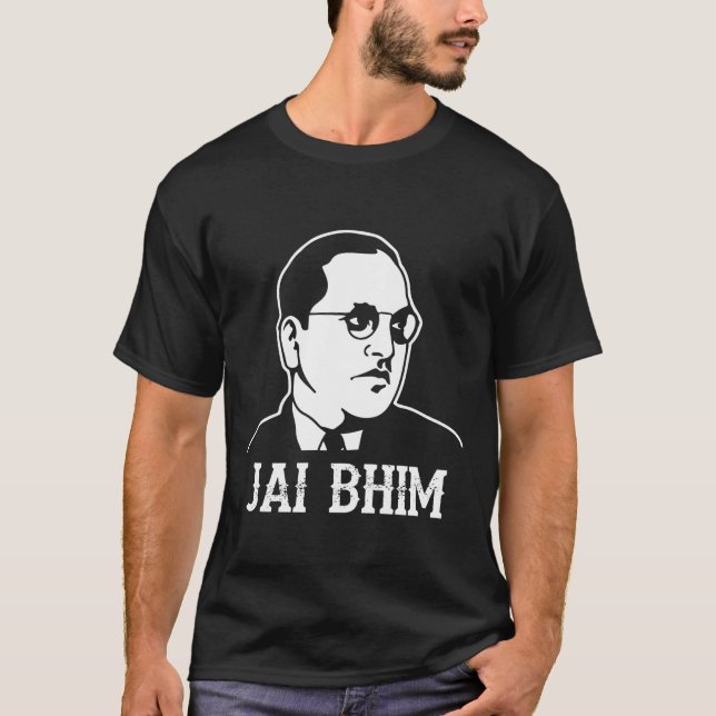 Ambedkar Jayanthi Jai Bhim / Bheem T-Shirt (Front)