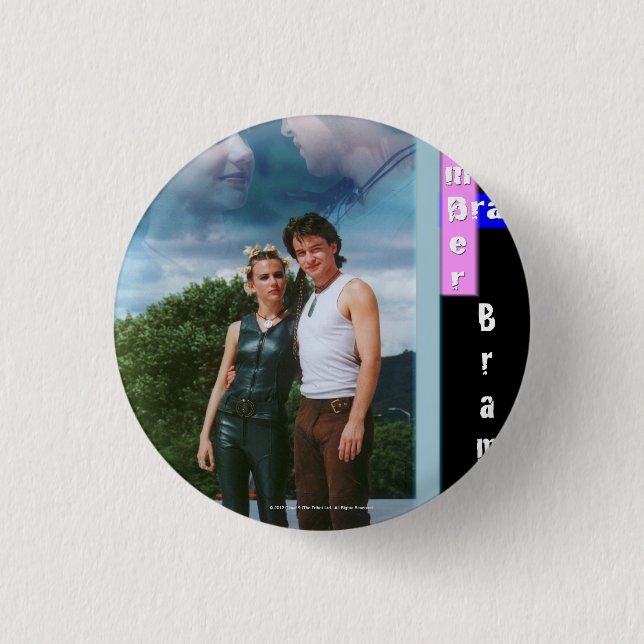 Amber and Bray Bramber Button (Front)