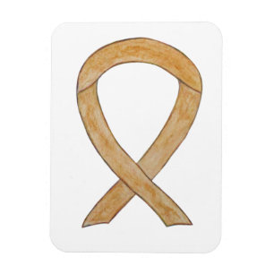 Amber Awareness Ribbon Angel Art Magnets