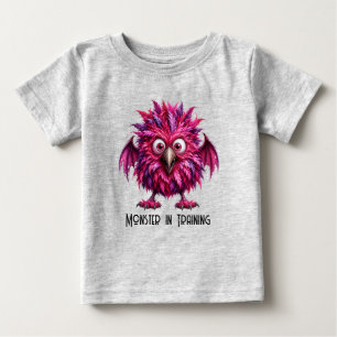 Amber - Big-Eyed Feathered Menace Baby T-Shirt