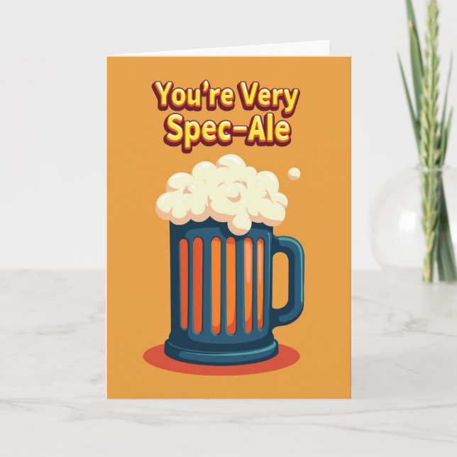 Amber Brew Fathers Day Card (Front)