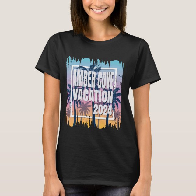 Amber Cove Dominican Republic Souvenirs Family Vac T-Shirt (Front)
