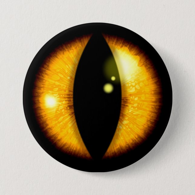 Amber Dragons Eye Button (Front)