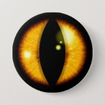 Amber Dragons Eye Button at Zazzle