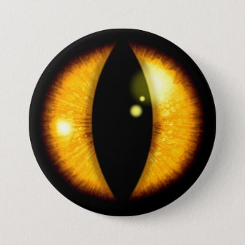 Amber Dragons Eye Button by HolidayBug at Zazzle