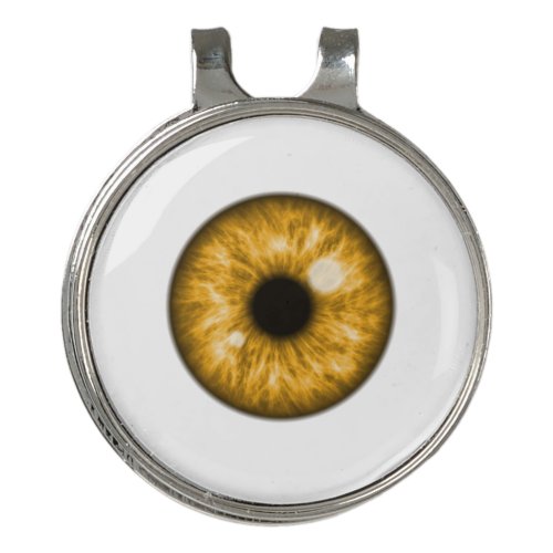 Amber Eye Funny Golf Hat Clip