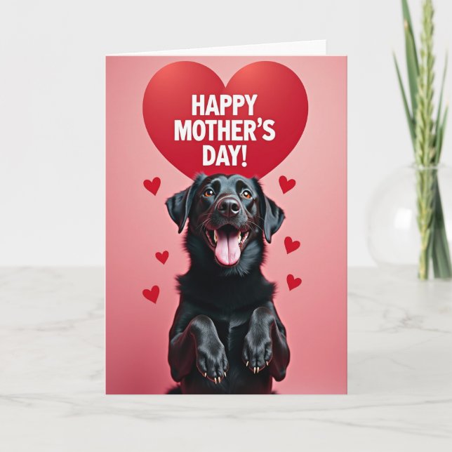 Amber Eyes Mother Love Card (Front)