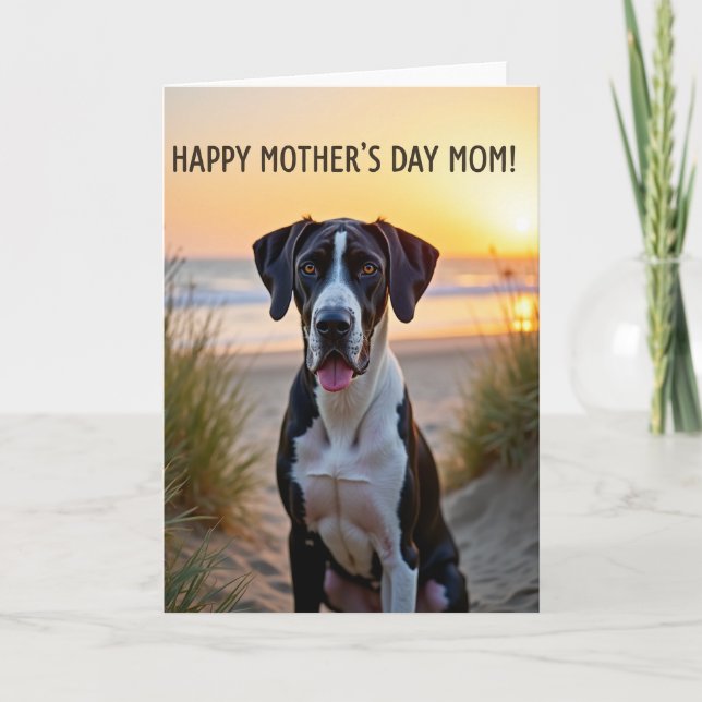 Amber Eyes Mothers Day Card (Front)