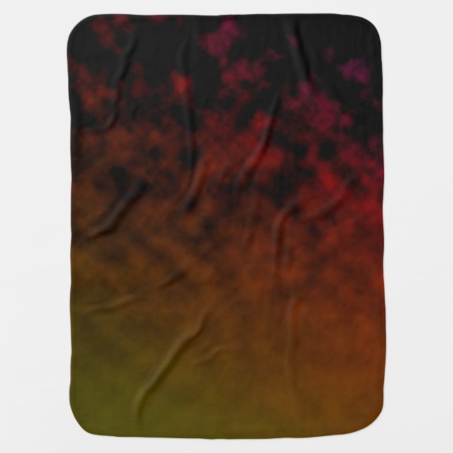 Amber Fade Baby Blanket (Front)