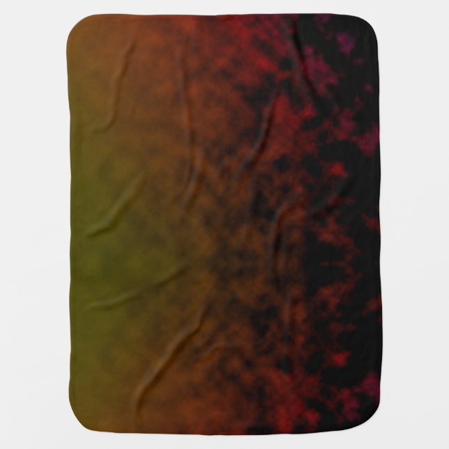 Amber Fade Baby Blanket (Front)