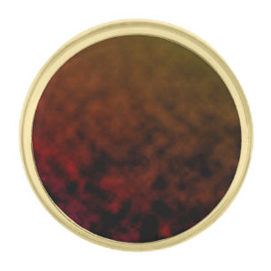 Amber Fade Gold Finish Lapel Pin