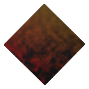 Amber Fade Graduation Cap Topper