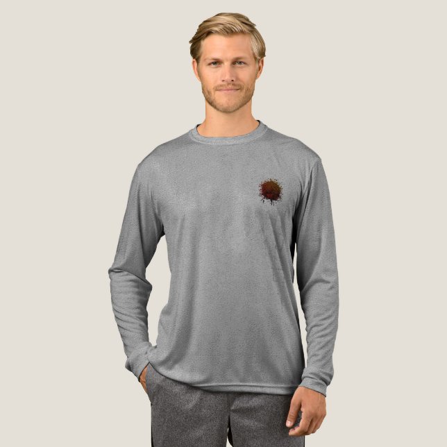 Amber Fade Tri-Blend Shirt (Full Front)