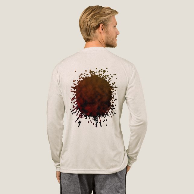 Amber Fade Tri-Blend Shirt (Full Back)
