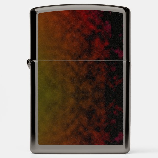 Amber Fade Zippo Lighter (Front)