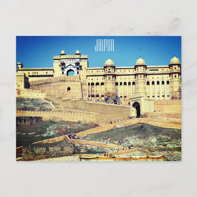 amber fort jaipur postcard (Front)