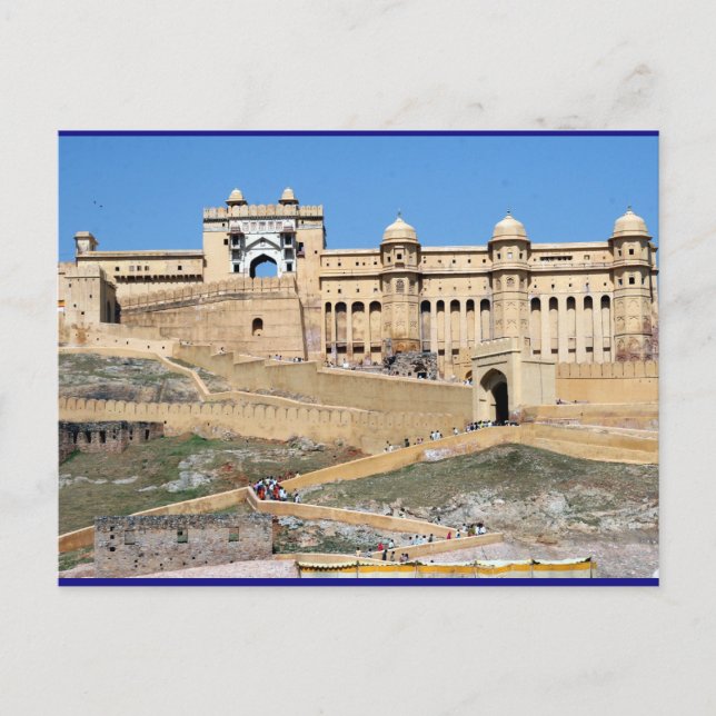 amber fort jaipur postcard (Front)
