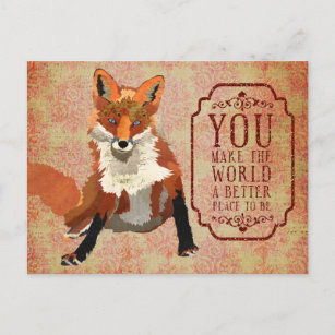 Hey Foxy Valentine's Day Card