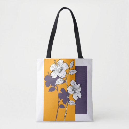 Amber garden contrast totebag tote bag