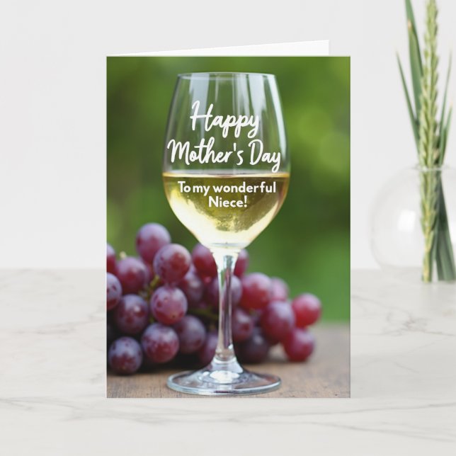 Amber Glow Mothers Day Card (Front)