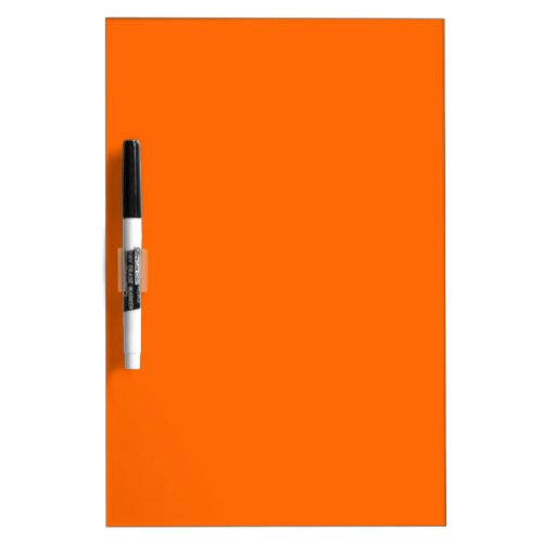 Amber Glow Solid Color  Classic  Elegant Dry Erase Board