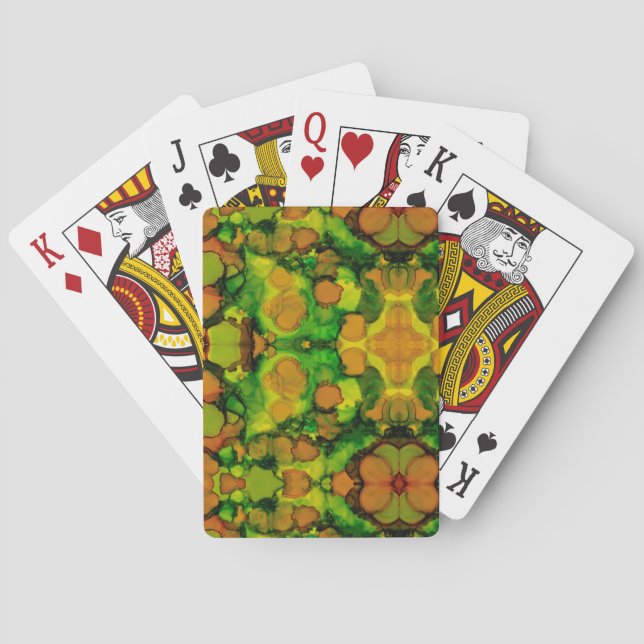 Amber Grove Poker Cards (Back)