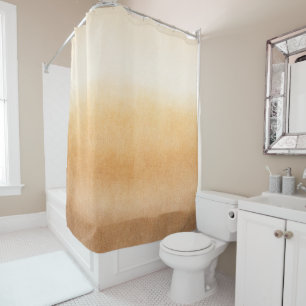 Amber Haze Shower Curtain
